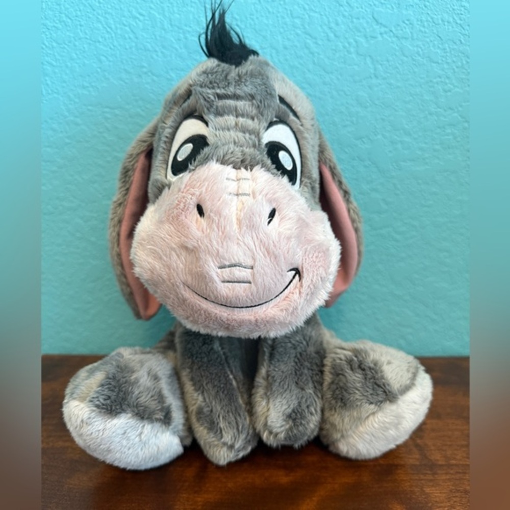 Disney Baby Eeyore Plush 12” Big Feet Stuffed Animal Winnie The Pooh